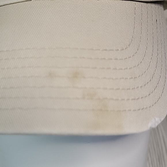 Hybrid Embroidered Hendrix Adjustable Back Hat Brown and Beige - Picture 2 of 9